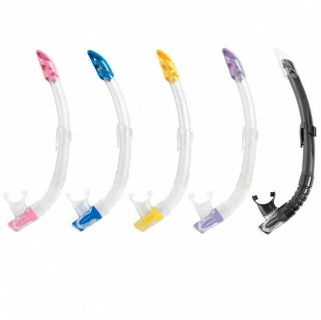 CRESSI GAMMA Klar / rosa Snorkel 