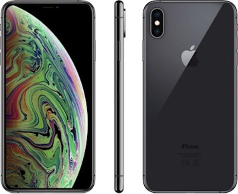 Apple iPhone XS Max 256GB Sølv 6.5" 3D Touch skjerm 12Mp kamera. 