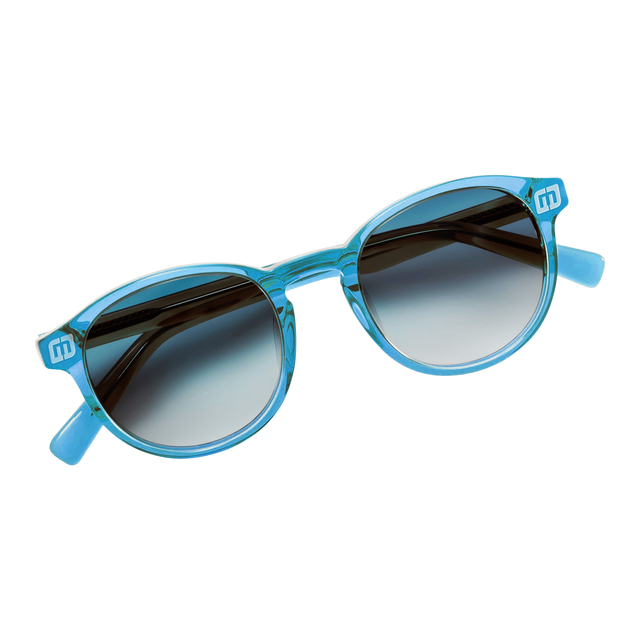 Multibriller, blå polaroid 